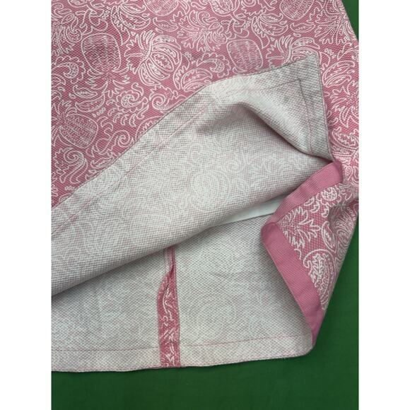 Vineyard Vines Shep & Ian Womens Blend Skirt Pink Size 6 Lined EUC Ribbon Accent - Picture 3 of 6